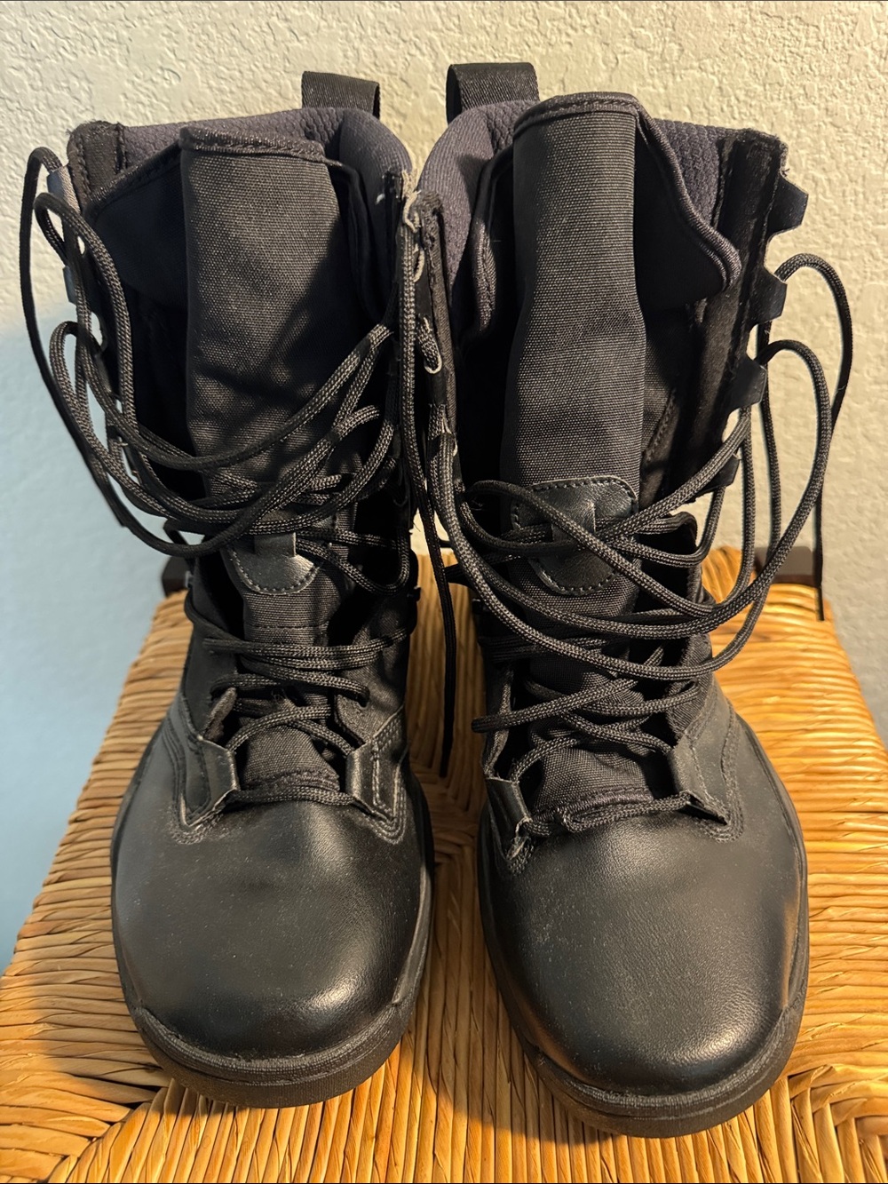 Nike Men's All-Black High-Top Tactical Boots